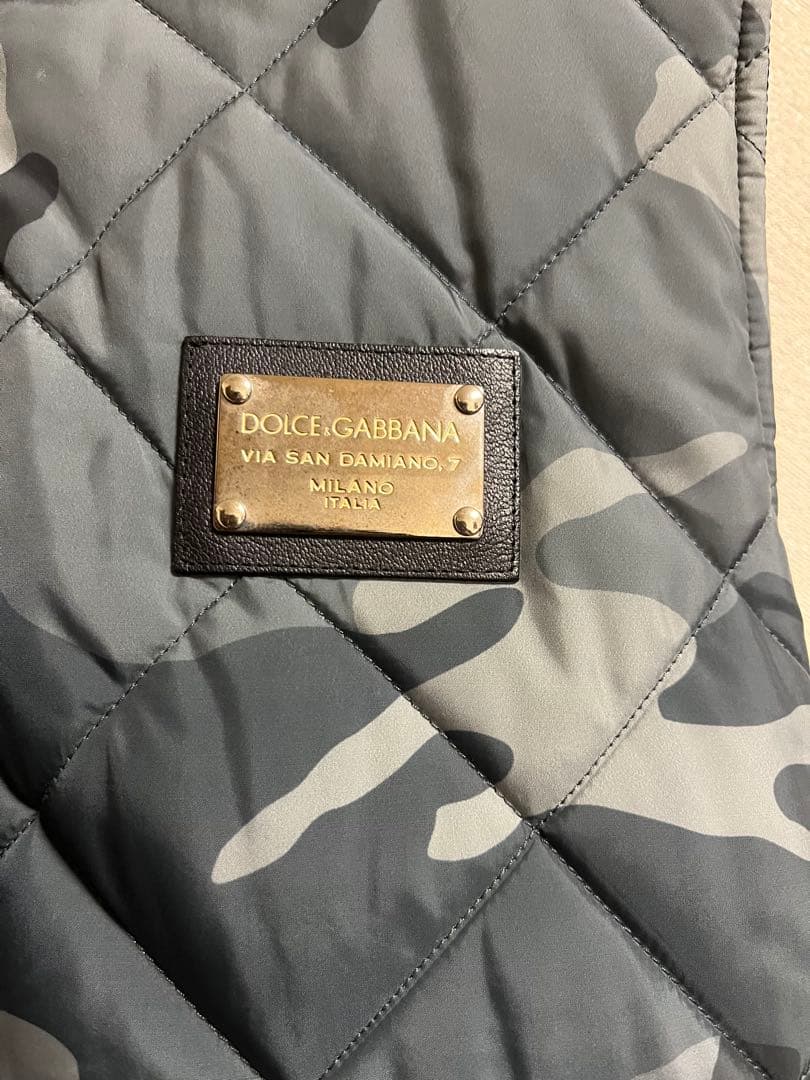 DOLCE&GABBANA 迷彩キルティングベスト