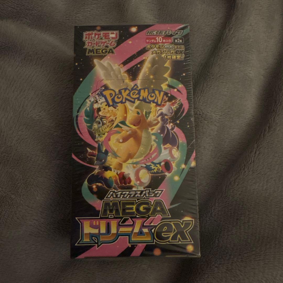 ポケモンカードゲーム MEGAドリームex ※シュリンク付き