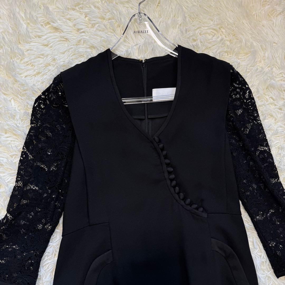 美品✨ Mame Kurogouchi Lace Sleeve Dress