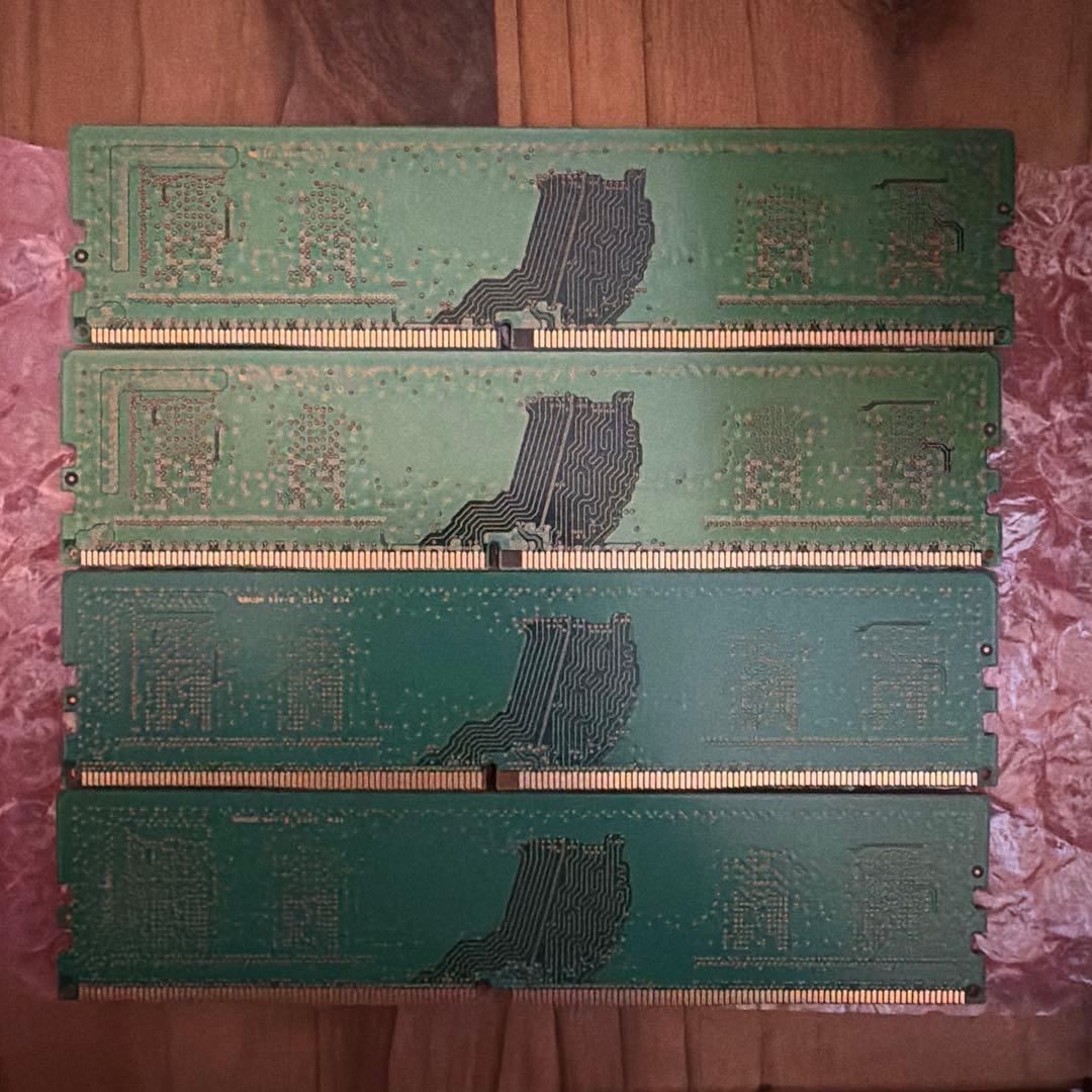 Samsung デスクトップ用メモリ 8GB×4枚 DDR4-3200
