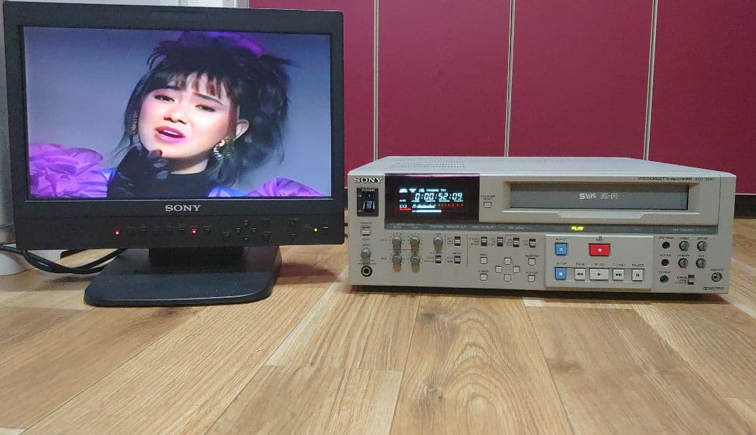 ★【中古/動作品 】★ SONY SVO-5800/S-VHS/再生確認済み】