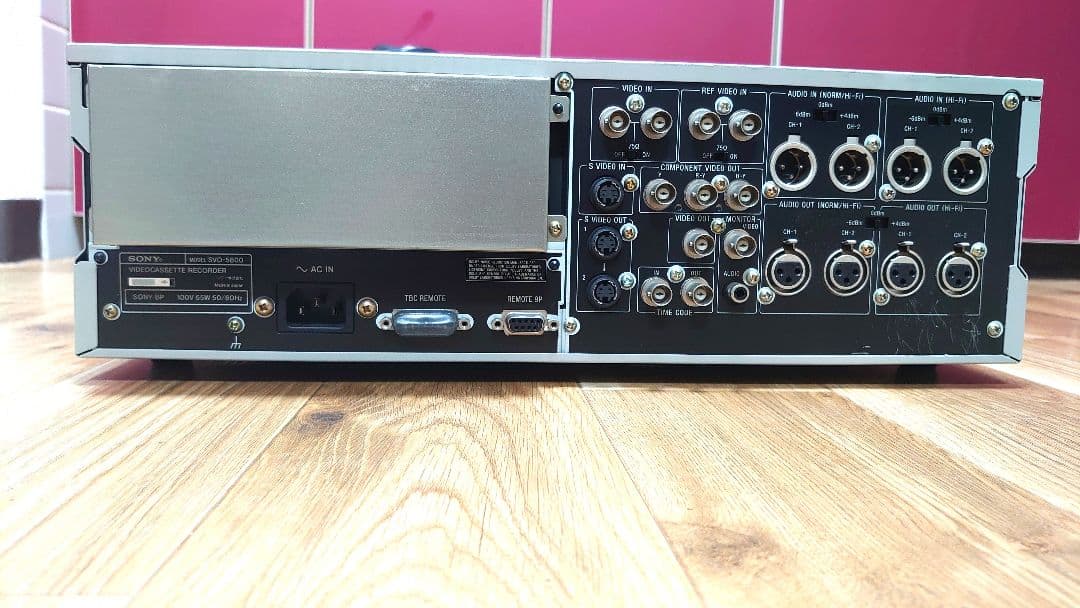 ★【中古/動作品 】★ SONY SVO-5800/S-VHS/再生確認済み】