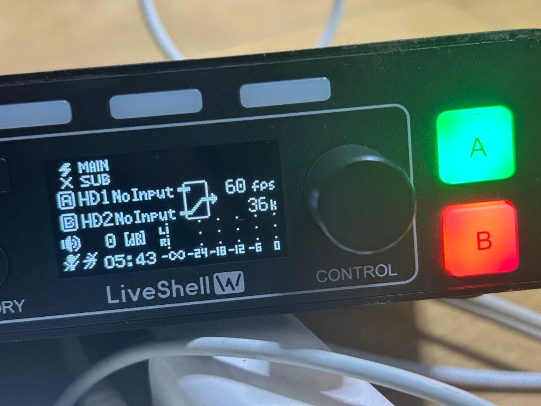 分配器・切替器 Cerevo LiveShell W