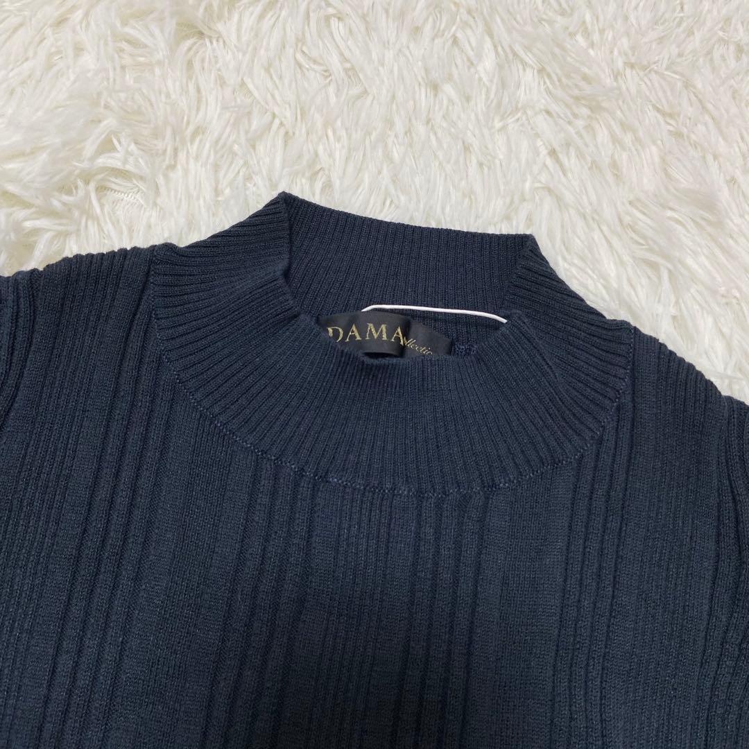 最終価格❤️【新品】《洗える》ダーマコレクション リブニットドッキングワンピース