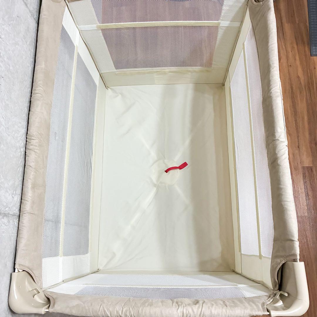 Aprica ココネルエアープラス ベビー ベッド シュークリームGR