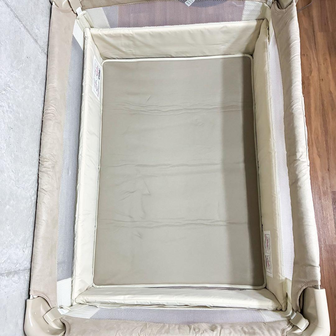 Aprica ココネルエアープラス ベビー ベッド シュークリームGR