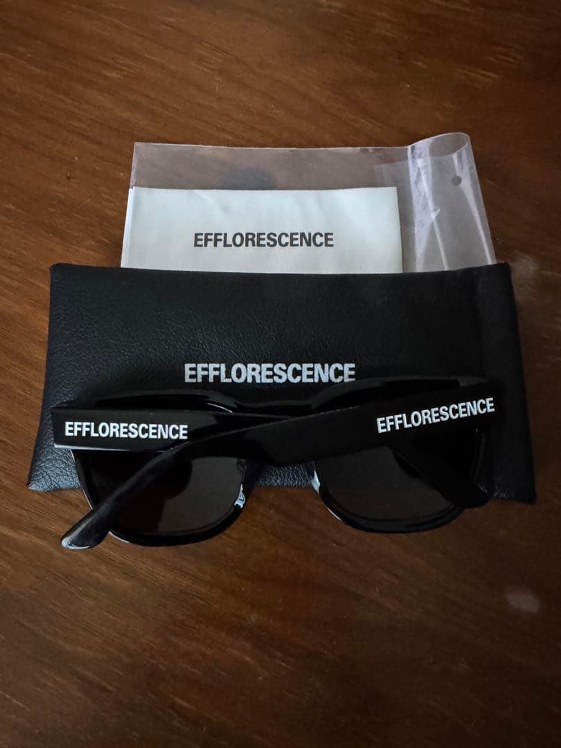 エフロ　EFFLORESCENCE ブラックサングラス