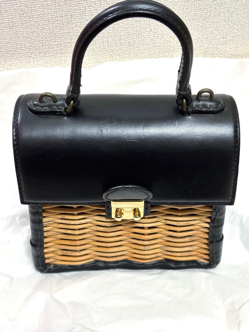 エバゴス　かっちりバッグ　ケリーミニS ※ショルダーストラップ欠品