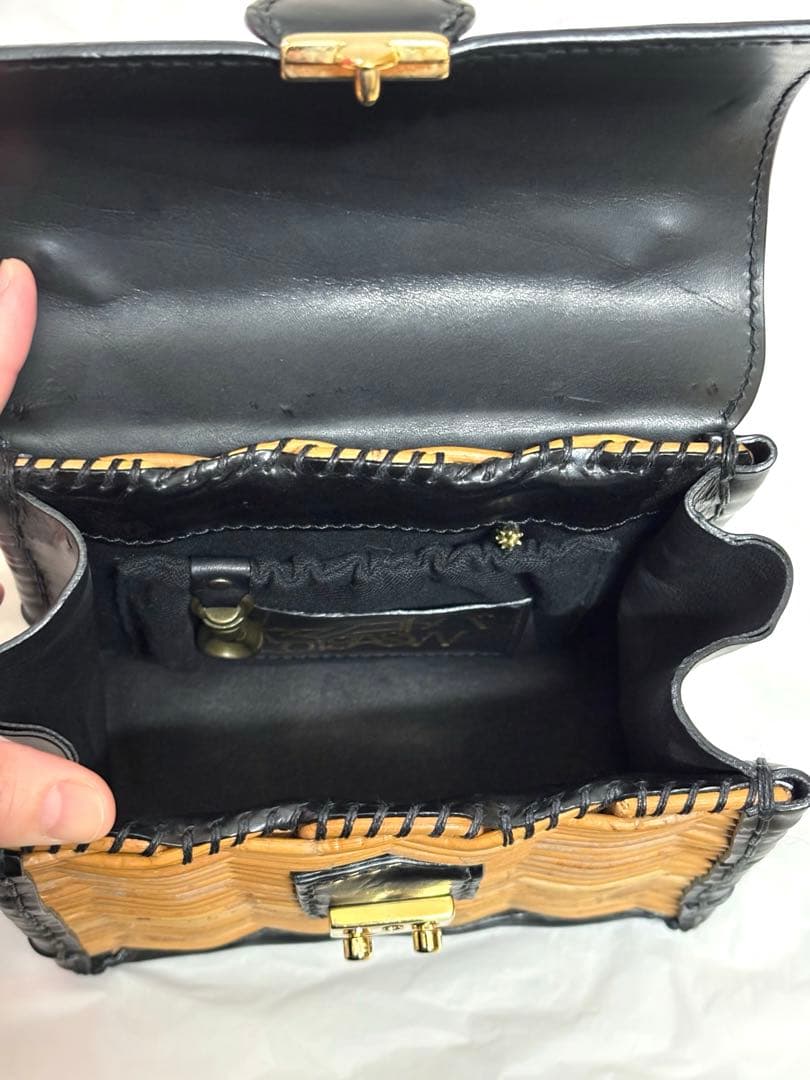 エバゴス　かっちりバッグ　ケリーミニS ※ショルダーストラップ欠品