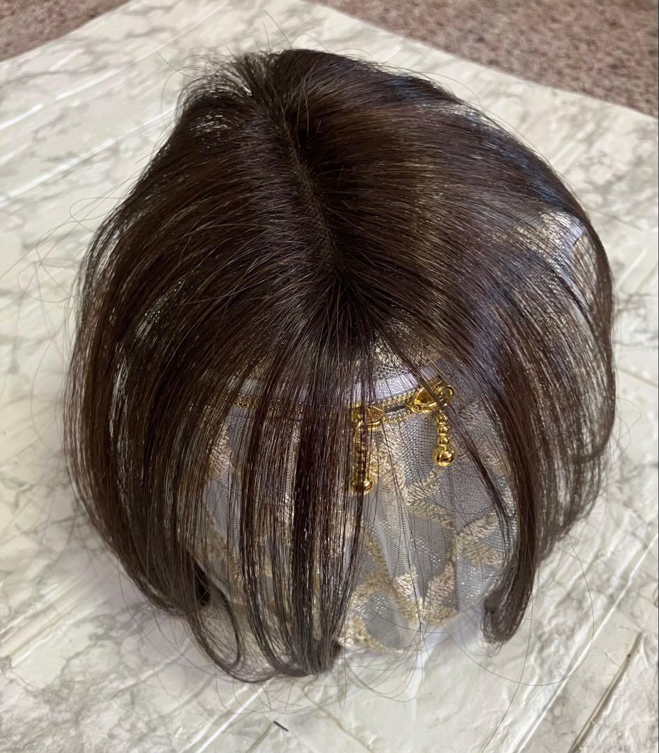 み*か様 ヘアメイト　チャチャ　ダークブラウン　ロング　ポーチ付き　箱あり
