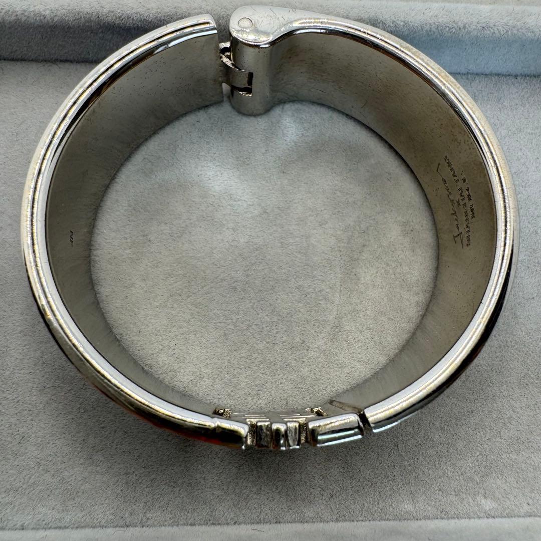 【人気】SHANGHAI TANG ブレスレット　バングル　シルバー　ブルー