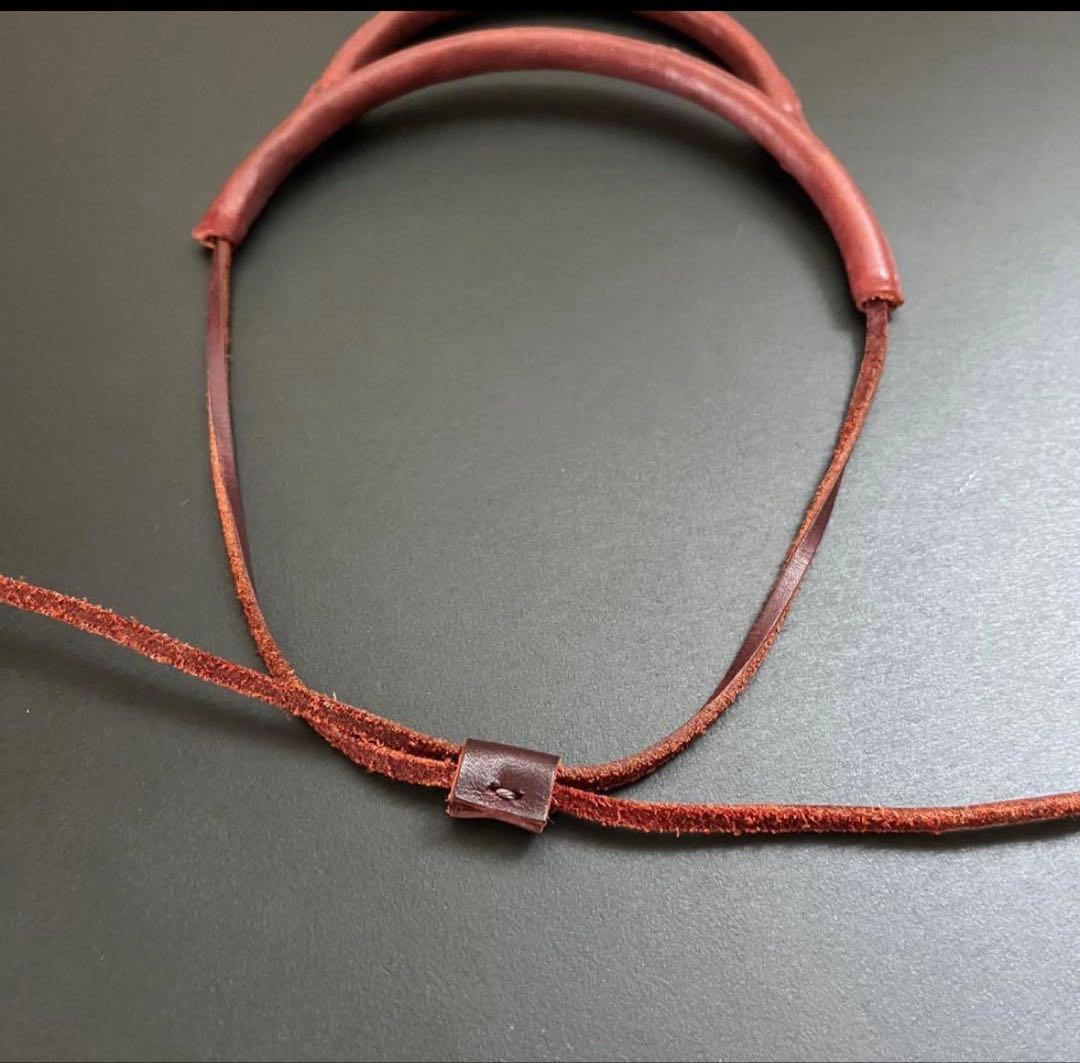 Crescioni クレッシオーニ レザー ネックレス sillage