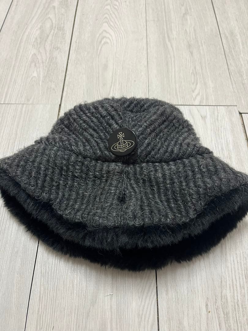 最終価格！美品　ヴィヴィアンウエストウッド　2wayボアハット