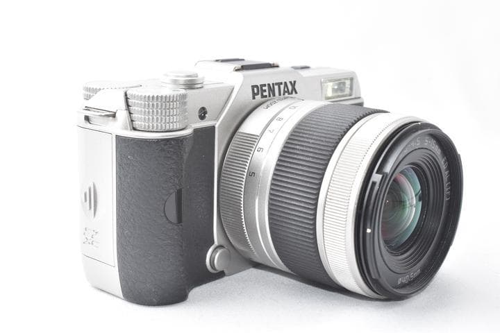 【美品】ペンタックス PENTAX Q10 シルバー レンズキット