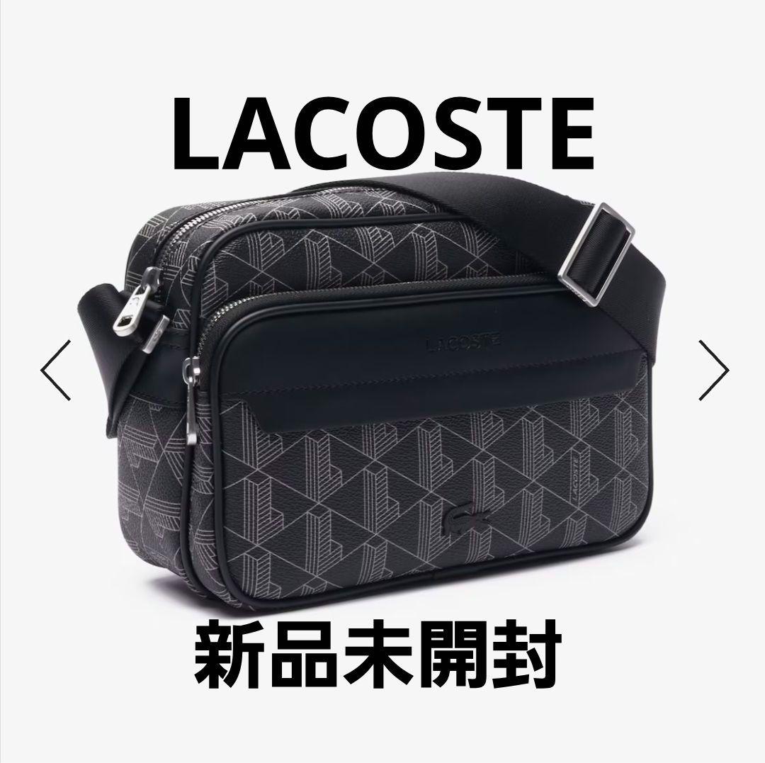 【新品未開封】LACOSTE ラコステ グレインテクスチャーショルダーバッグ