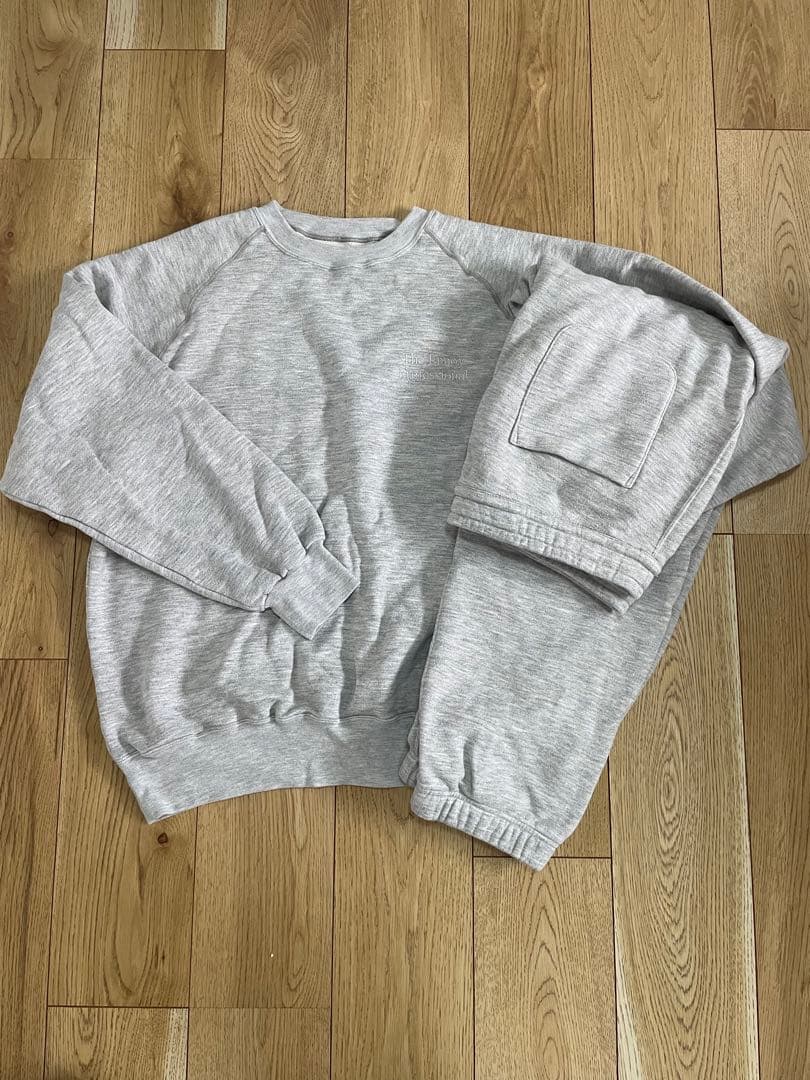 ENNOY エンノイ　スウェット　セットアップ　グレー　XL