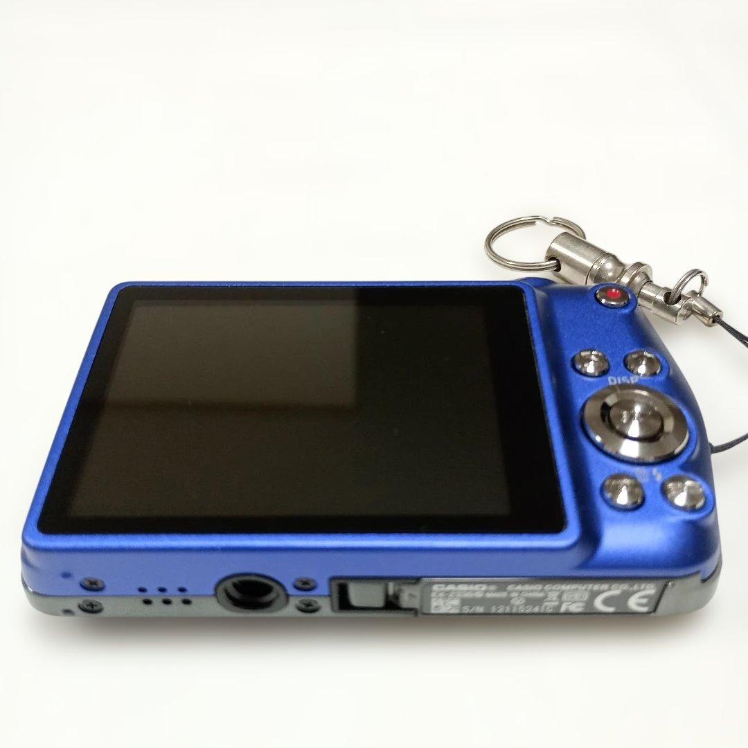 【美品】デジタルカメラ　CASIO　EXILIM EX-Z330　ブルー　中古
