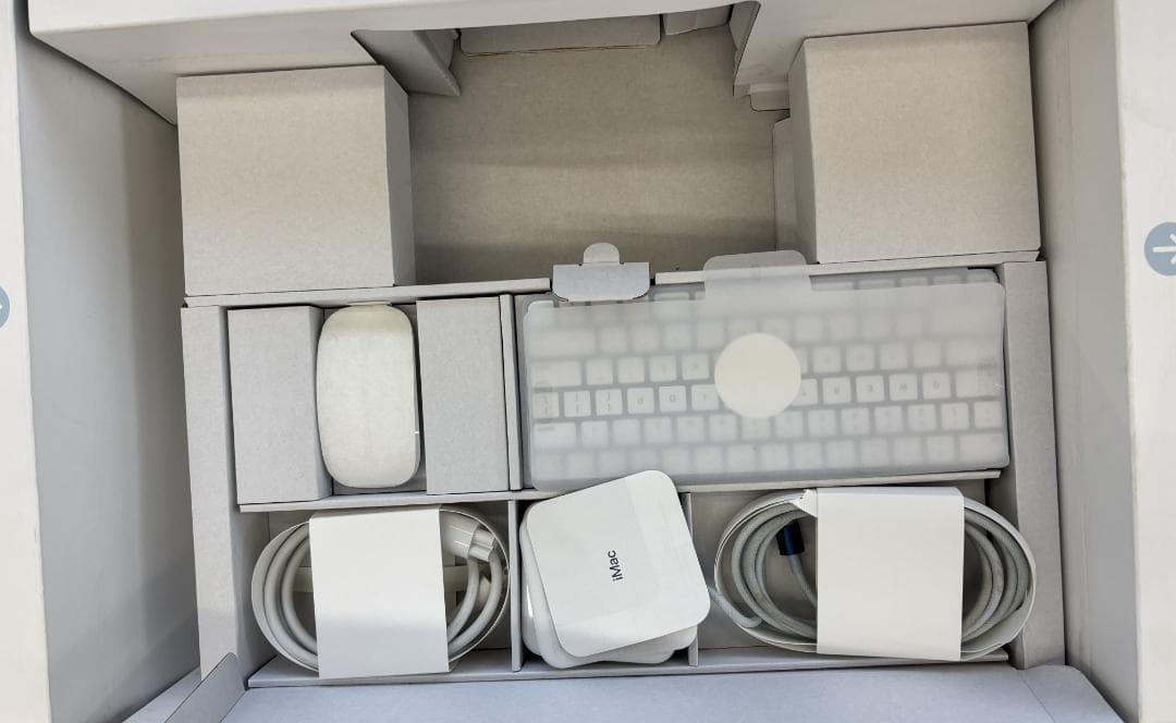 Apple iMac 4.5Kディスプレイモデル ブルー 箱あり 初期化済