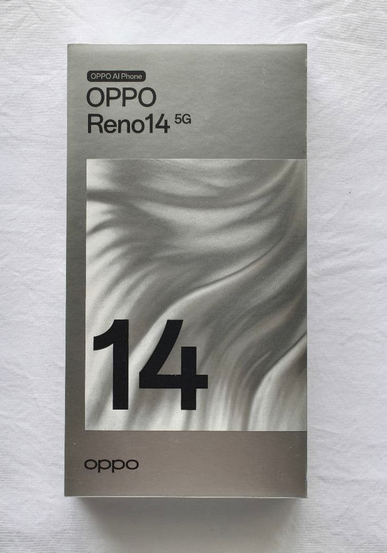 【新品未開封】OPPO CPH2737 Reno14 5G/SIMフリー/国内版