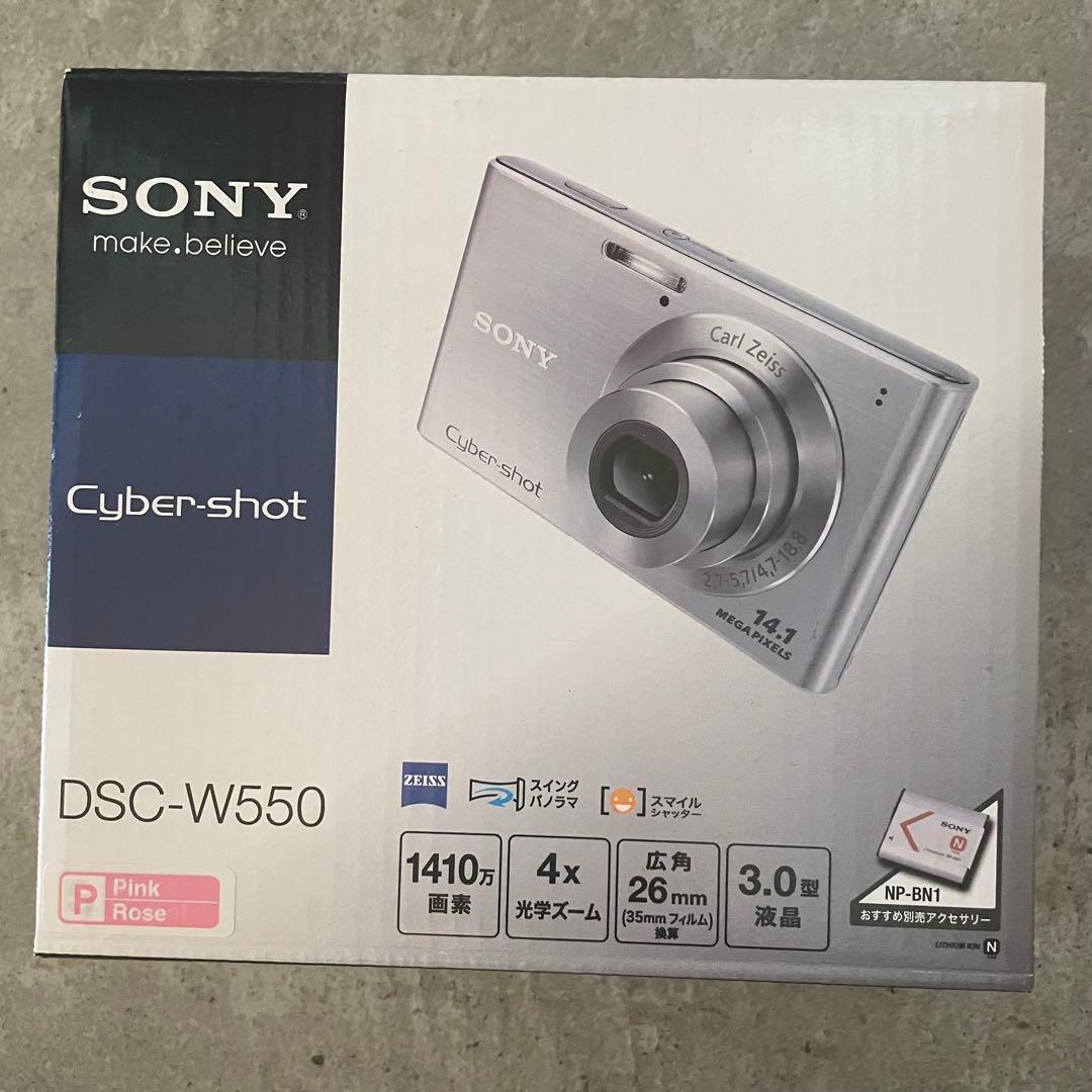 美品 SONY Cyber-shot DSC-W550 ピンク