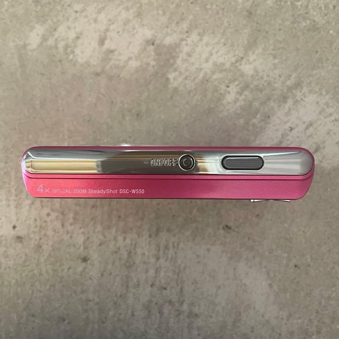 美品 SONY Cyber-shot DSC-W550 ピンク