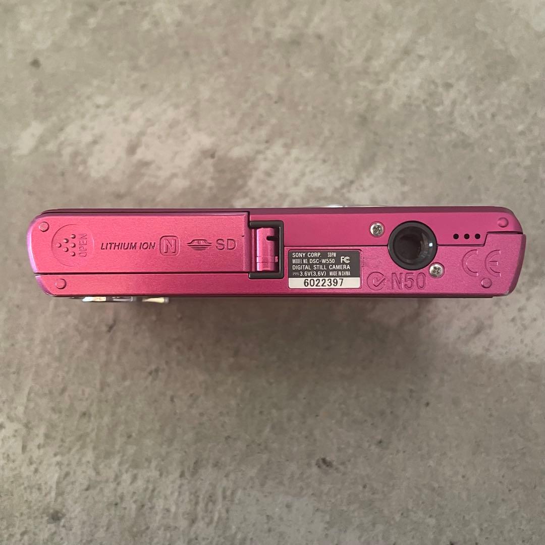 美品 SONY Cyber-shot DSC-W550 ピンク