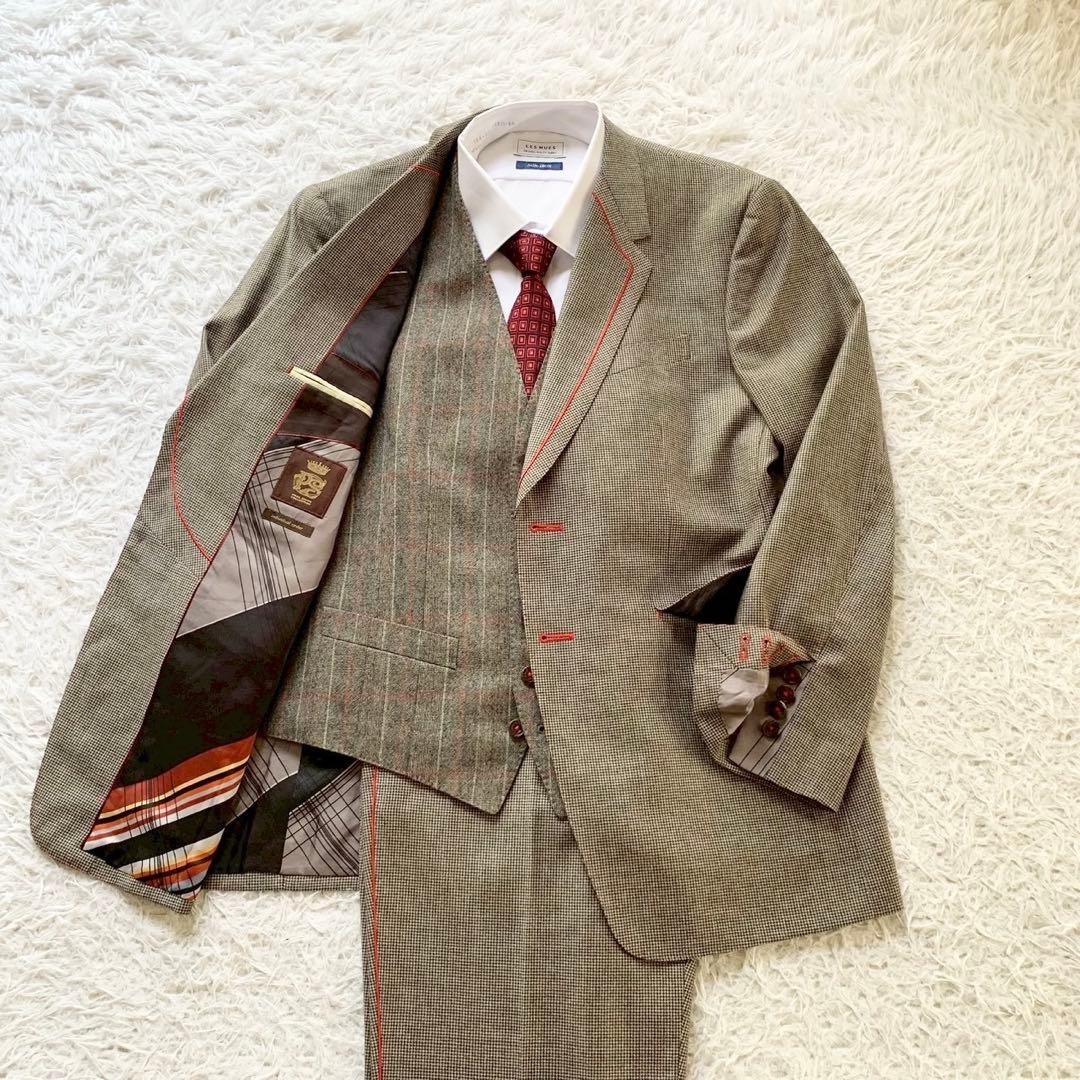 Paul Smith　千鳥格子　3ピース　ポールスミス　スーツ　セットアップ