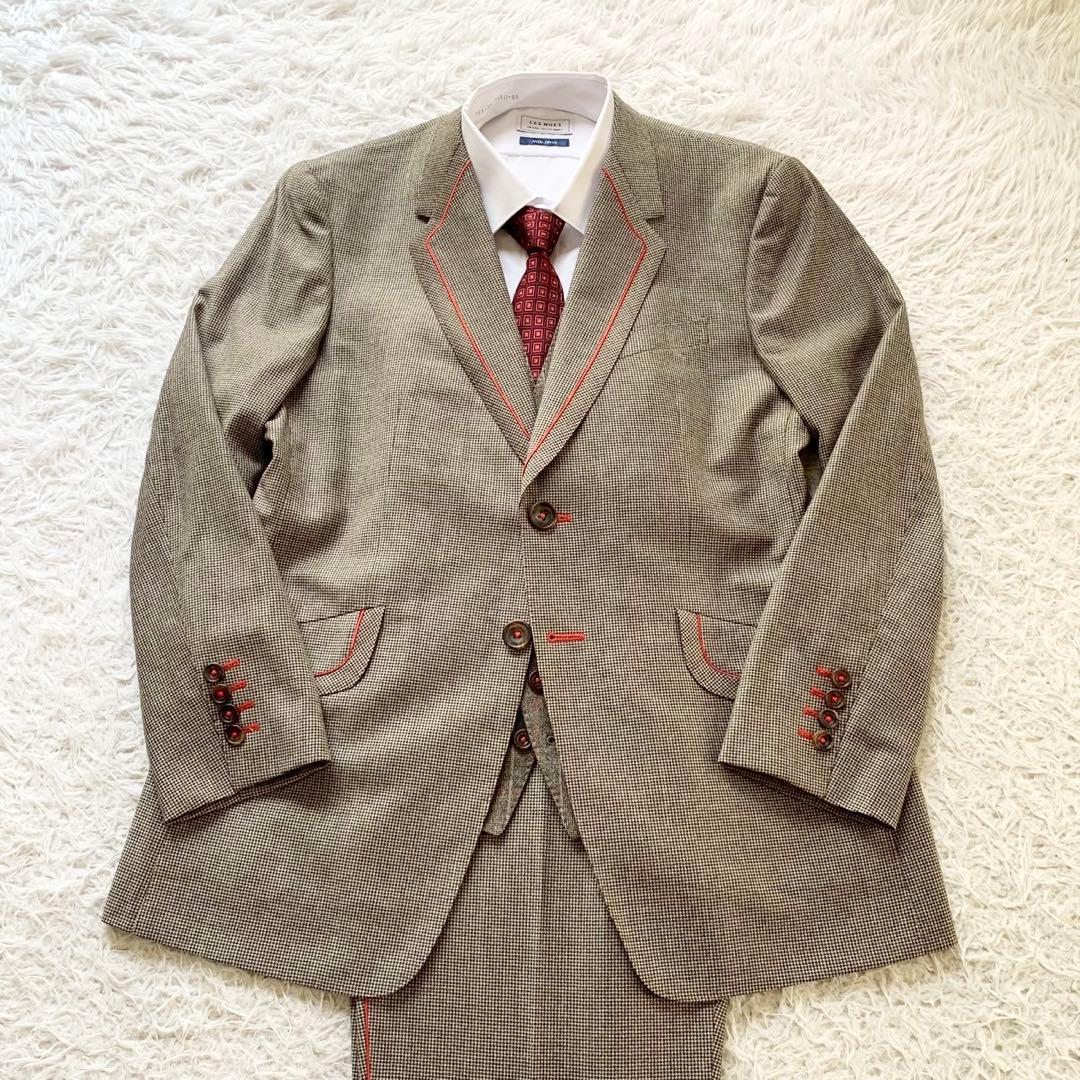 Paul Smith　千鳥格子　3ピース　ポールスミス　スーツ　セットアップ