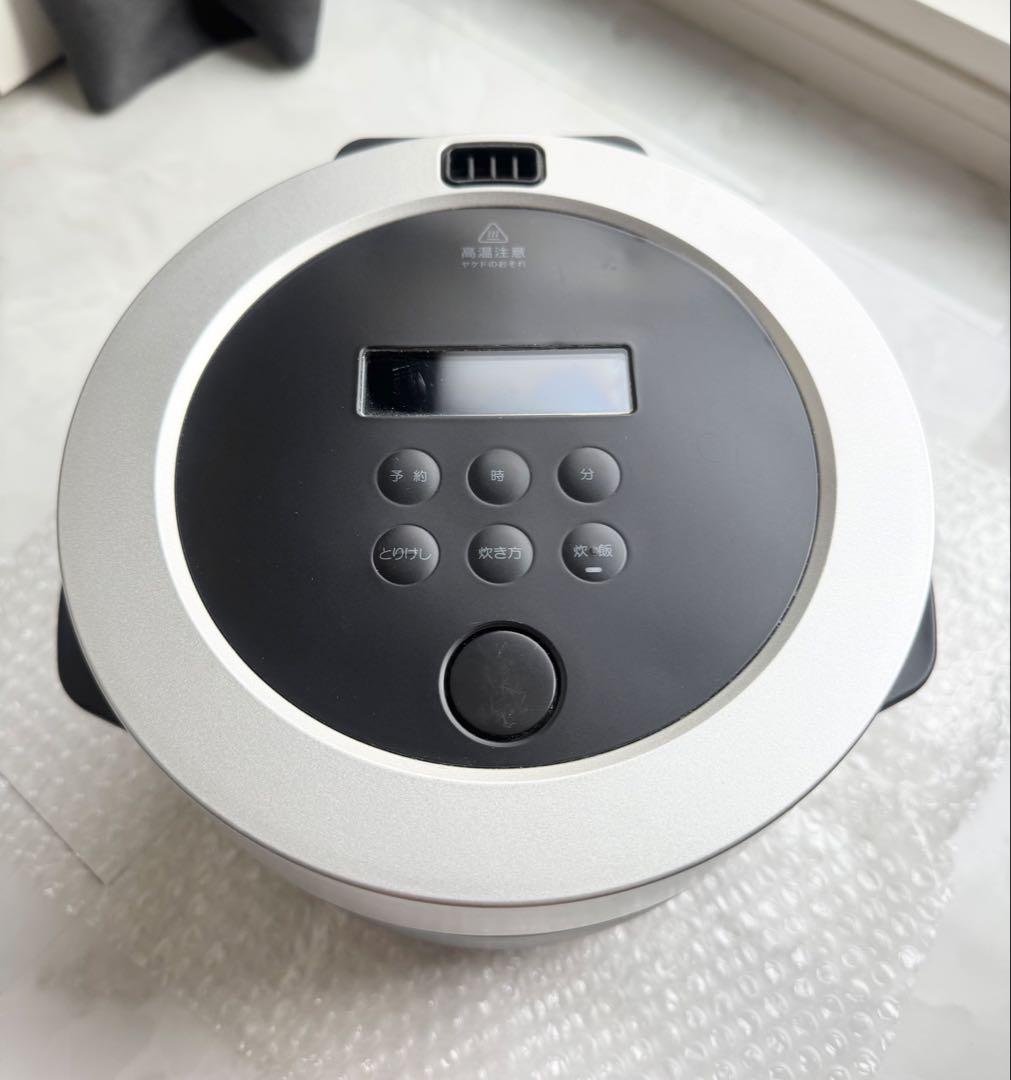 美品 BALMUDA The Gohan 電気炊飯器 K03A-BK ザゴハン