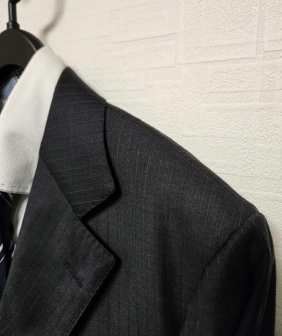 五大陸　×　ロロピアーナ　スーパー130's　メンズ　スーツ　シルク混