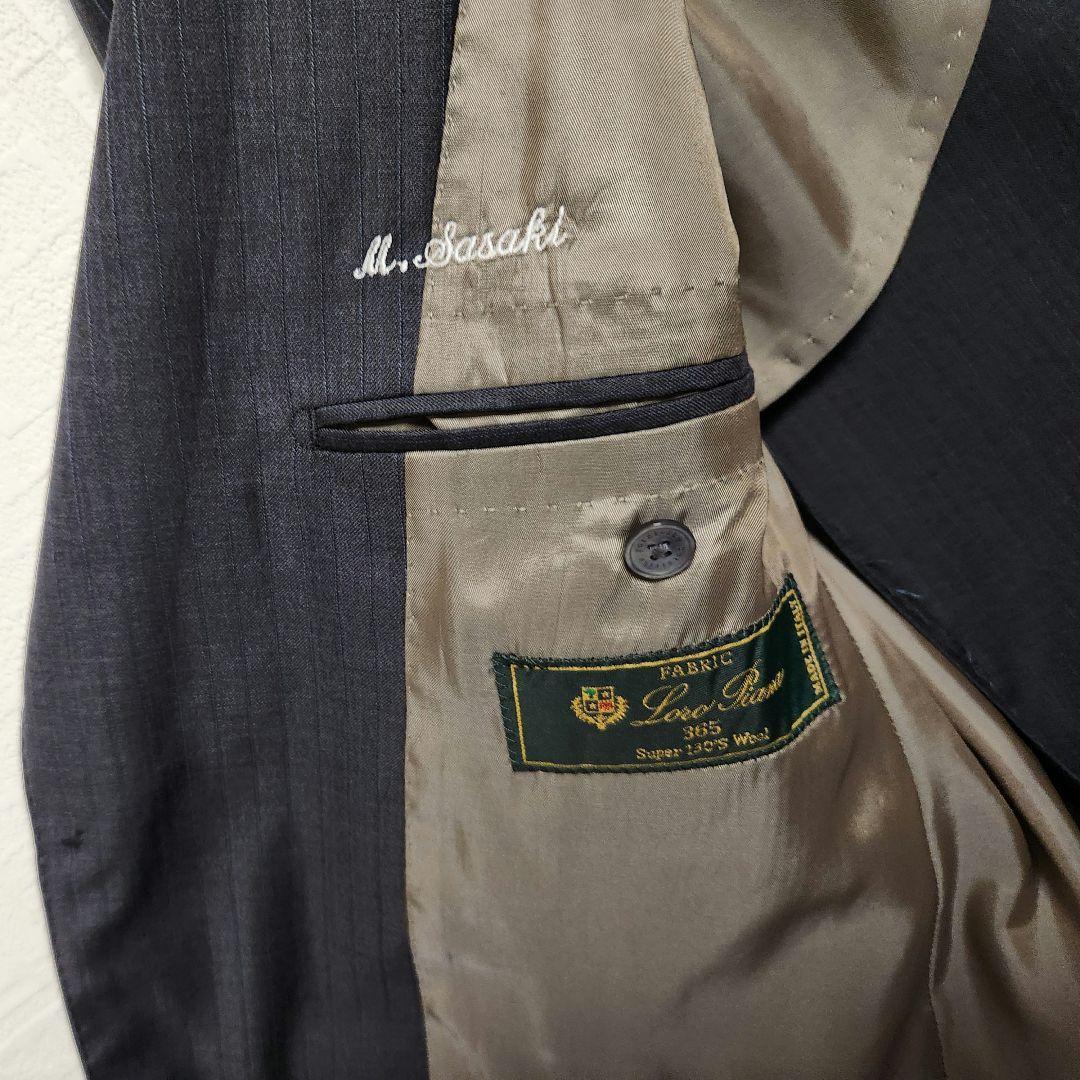 五大陸　×　ロロピアーナ　スーパー130's　メンズ　スーツ　シルク混