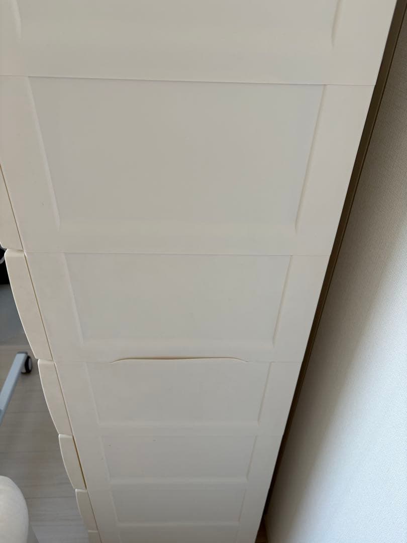 ホワイト 7段チェスト