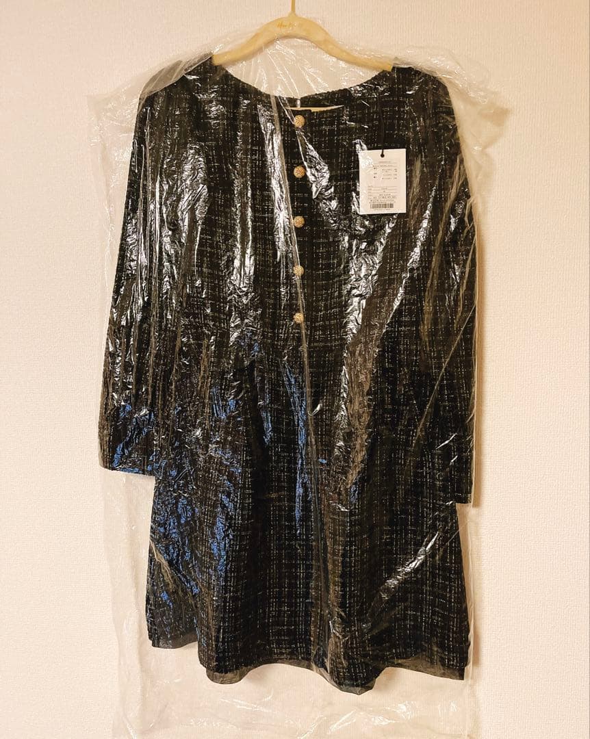 ワンピース Mondrian Tweed Mini Dress / Her lip to