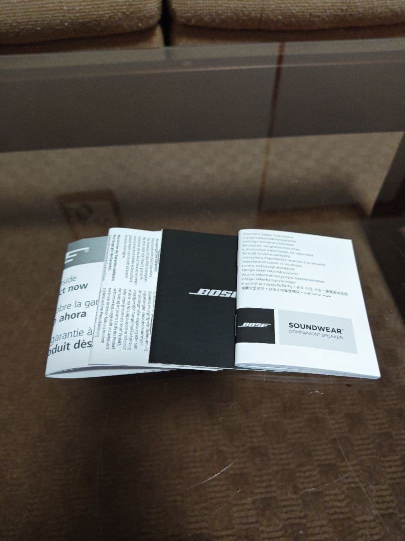 BOSE SOUNDWEAR COMPANION SPEAKER ブラック