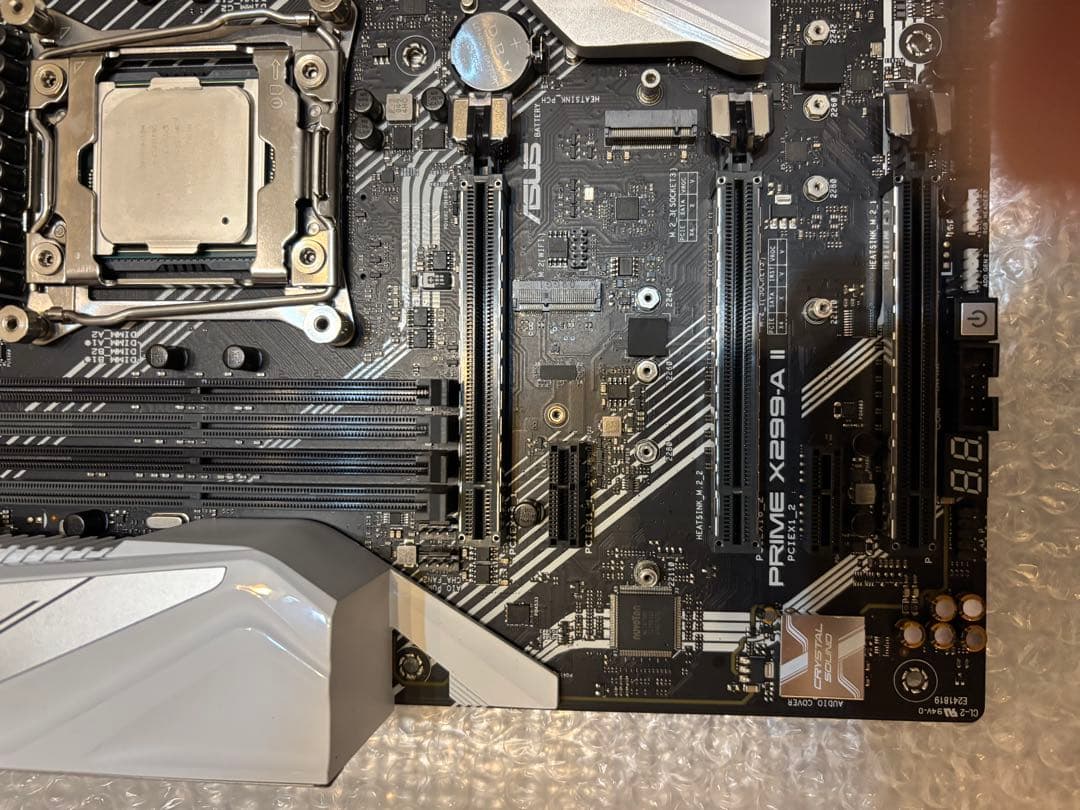 ASUS PRIME X299-A II とIntel i9 10920X