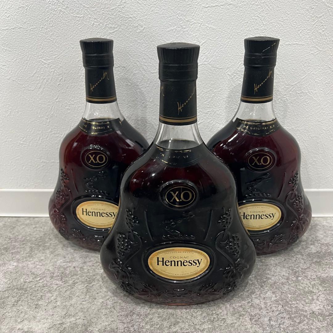専用 3本まとめ Hennessy XO ヘネシー 古酒 ウィスキー