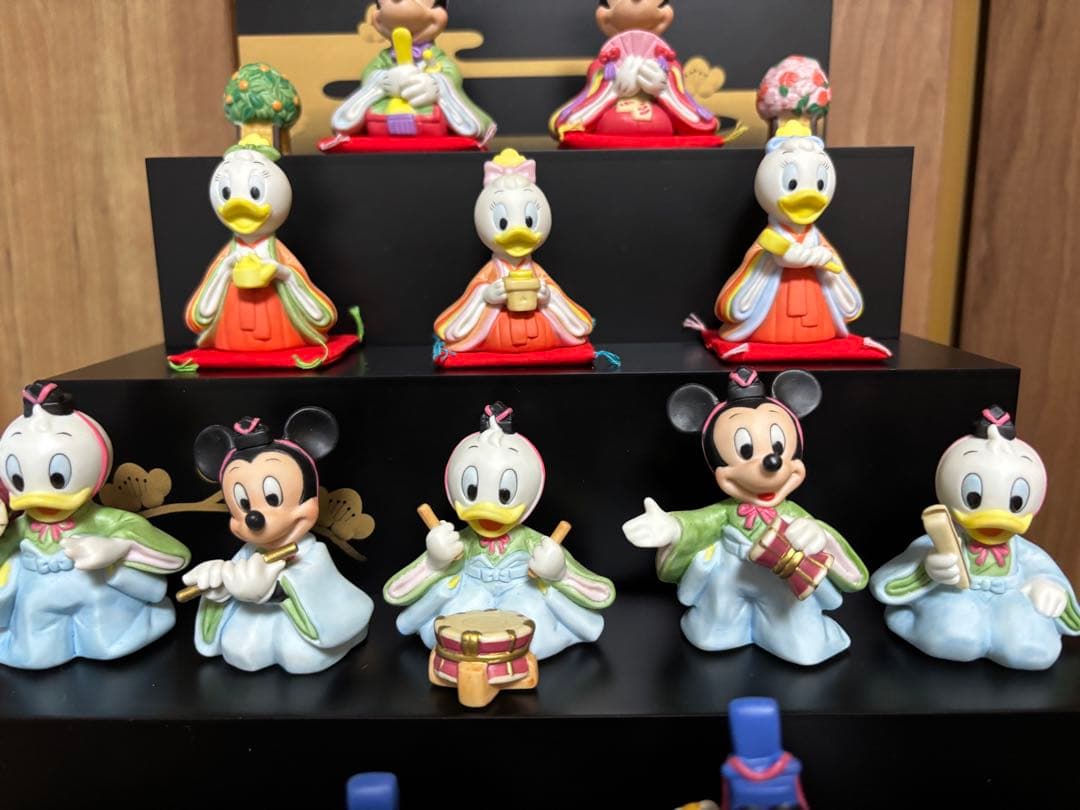 ディズニー　雛人形　ひな人形　五段
