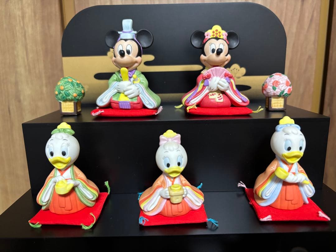 ディズニー　雛人形　ひな人形　五段