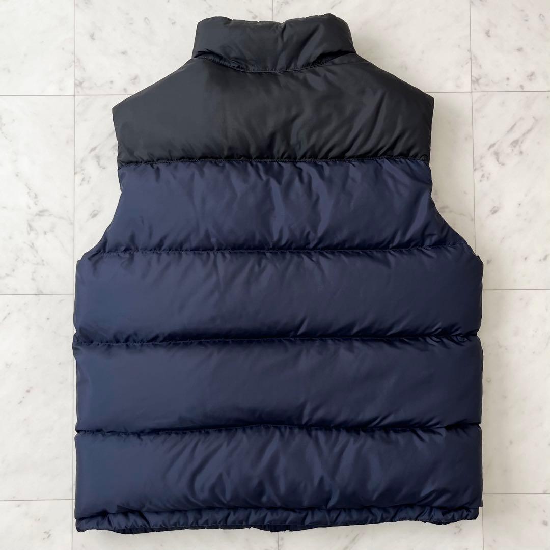 美品♪ポロラルフローレン　L ダウンベスト　RL/150 ネイビー×ブラック