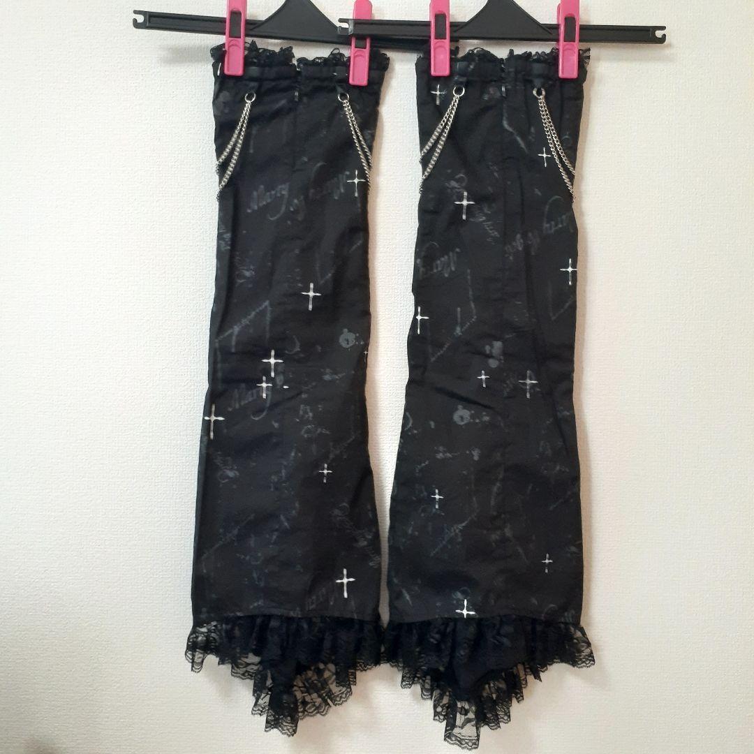 h.NAOTO HN+nois 編み上げレッグカバー