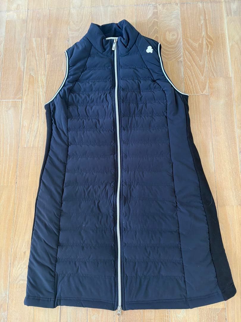 and per se ネイビー ノースリーブワンピース