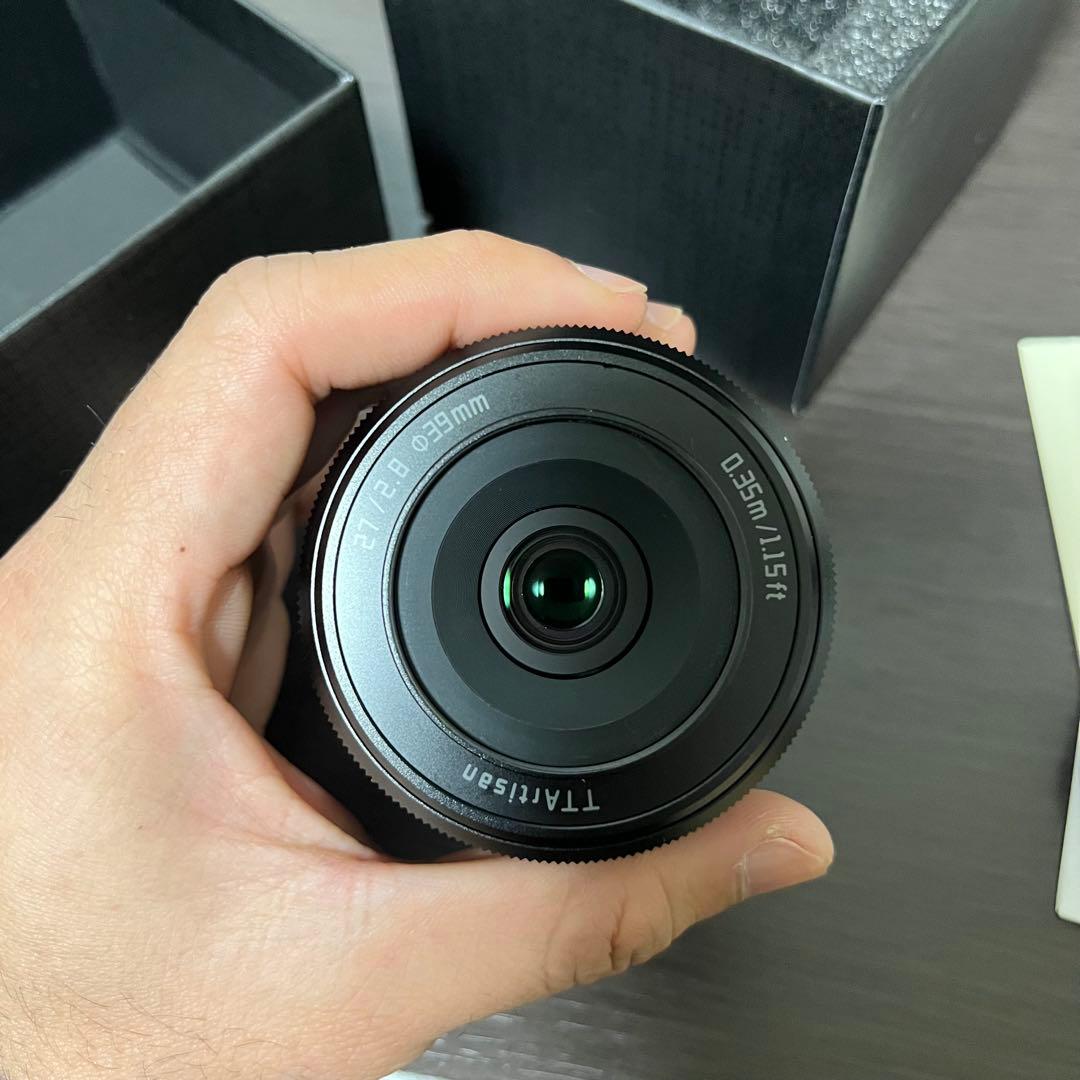 【美品】 TTArtisan AF 27mm F2.8 ソニーEマウント 元箱付