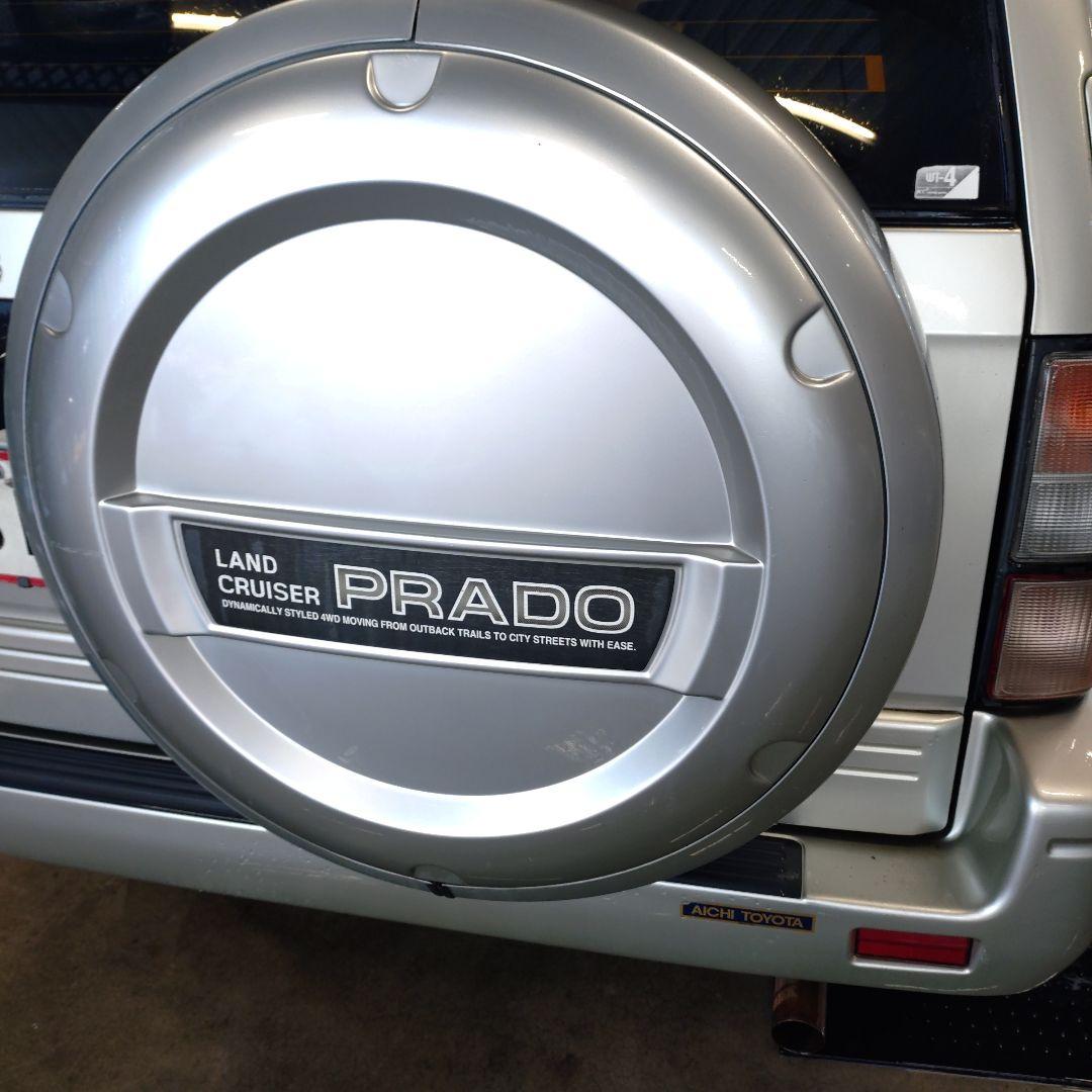 95プラド 純正オプション 背面ハードケース