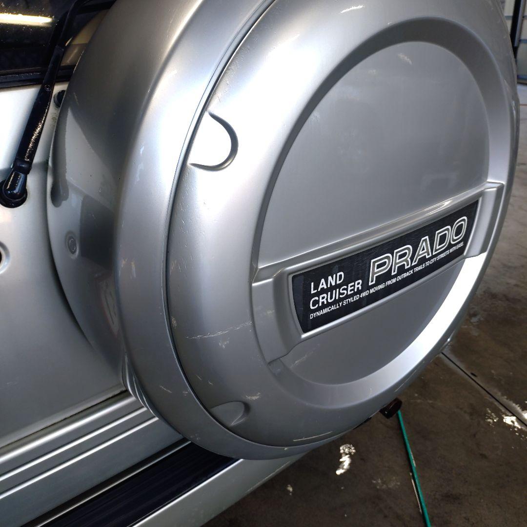 95プラド 純正オプション 背面ハードケース