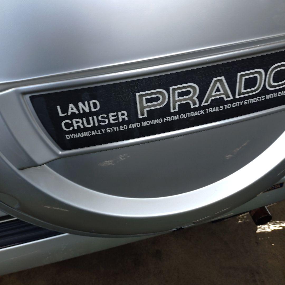 95プラド 純正オプション 背面ハードケース