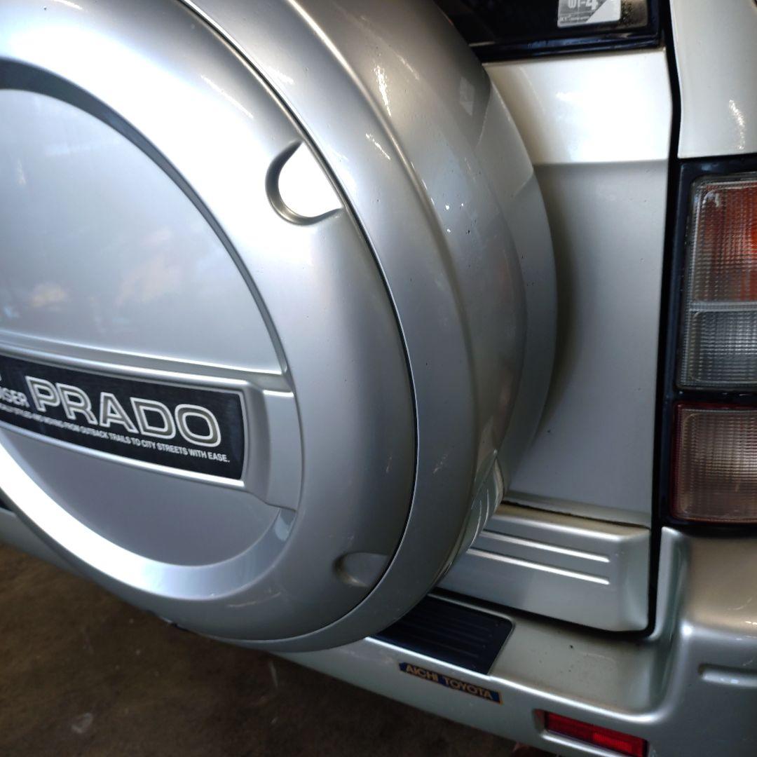 95プラド 純正オプション 背面ハードケース