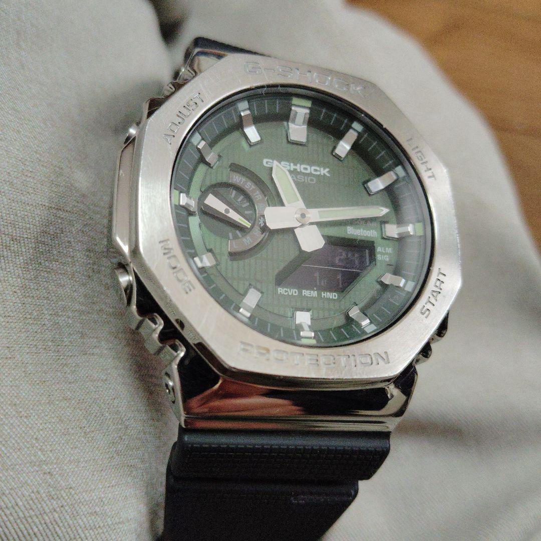 j*n様 G-SHOCK G-STEEL GBM-2100A Bluetooth