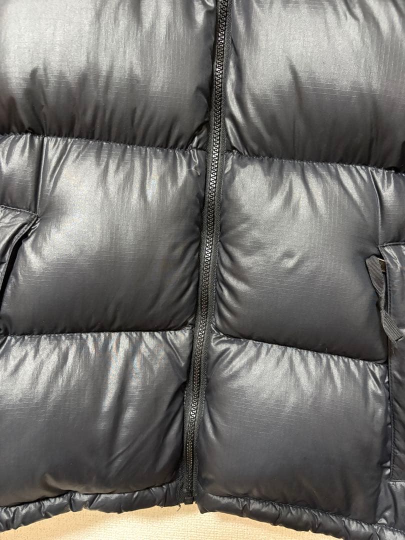 90s ノースフェイス ヌプシ ダウン 700 ブラック メンズS ヴィンテージ