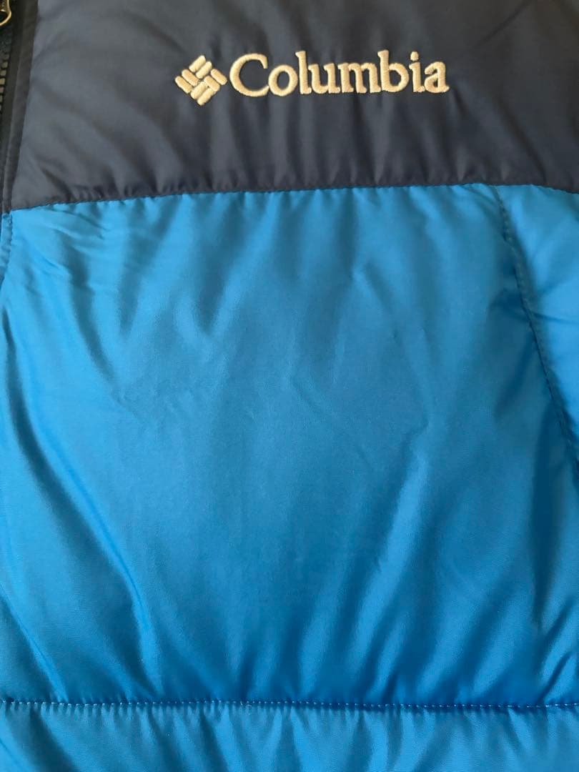 Columbia ダウンジャケット 青/ネイビー