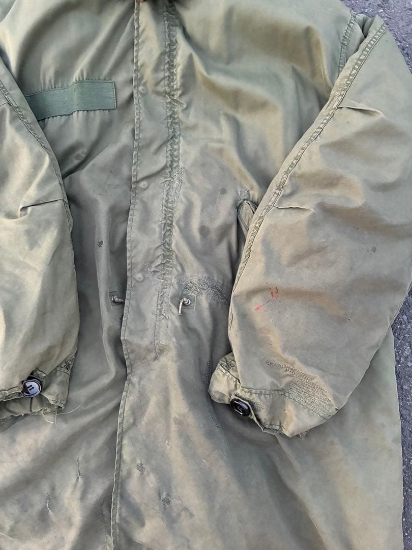 【米軍実物】72y M65 77yライナー付き 83yフード アルミジップ